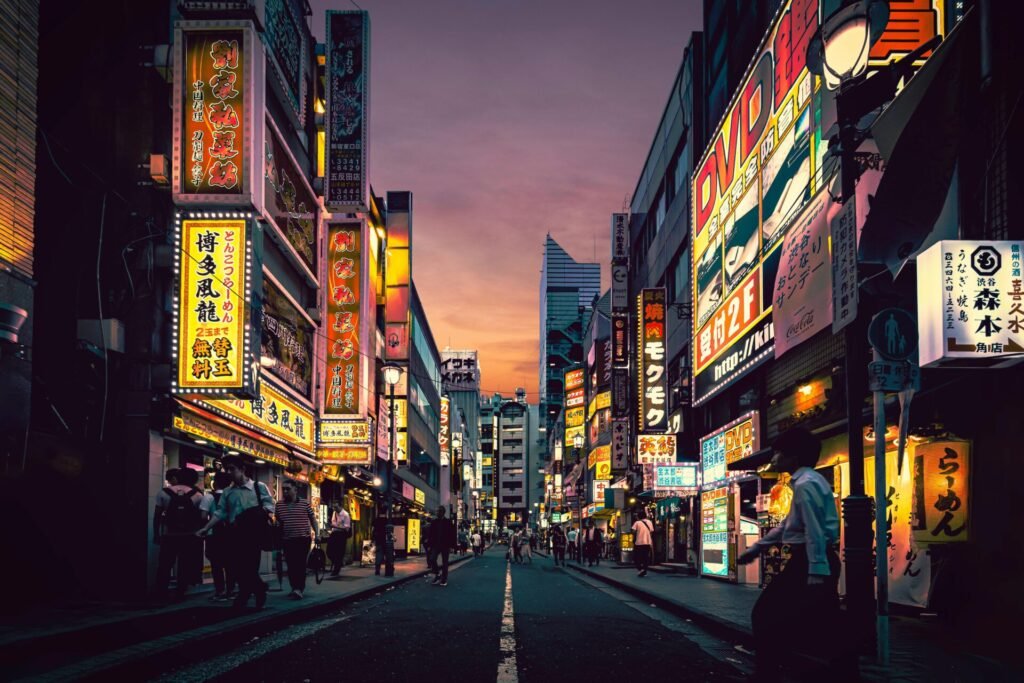 Tokyo City Street